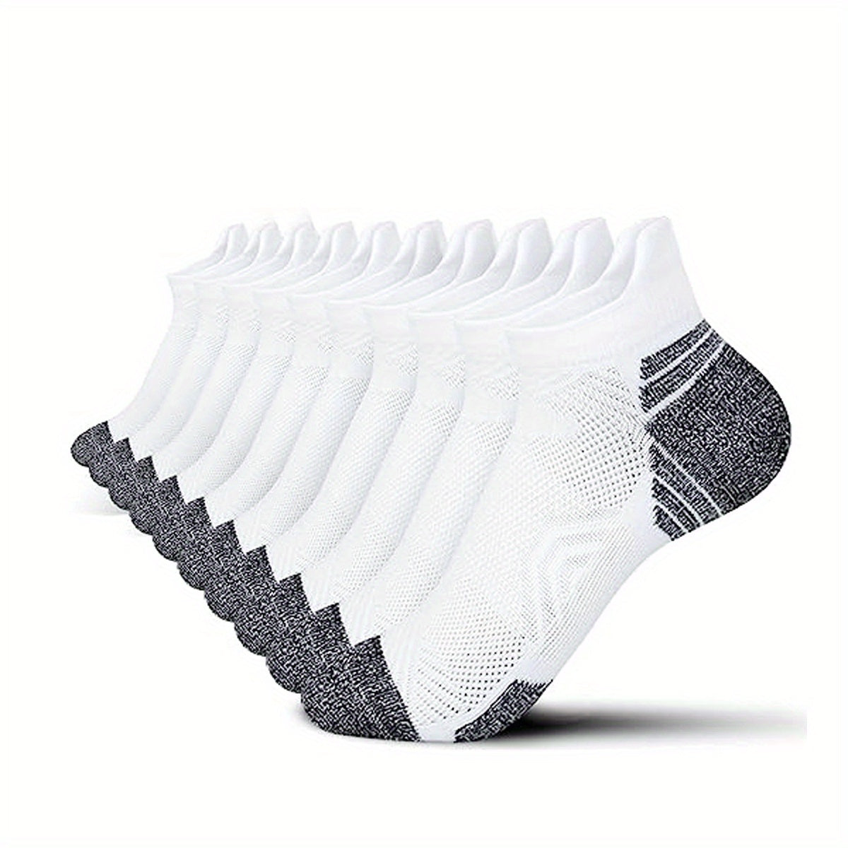 Dames Sokken – Compressie Sport Sokken van Ademend Materiaal, Set van 5 Paar voor Hardlopen en Casual Gebruik