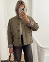 Stijlvolle Jas met Trendy Luipaardprint