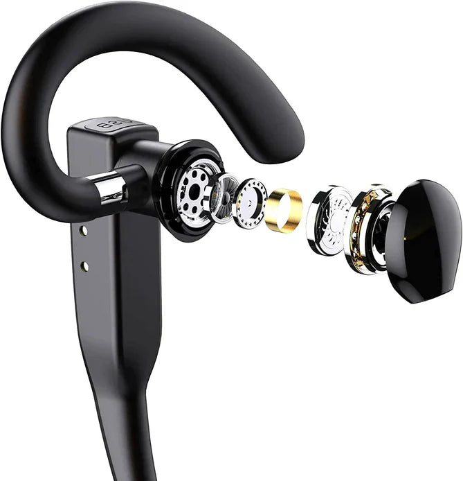 Draadloze Bluetooth Headset met Noise Cancelling en Dual Microfoon