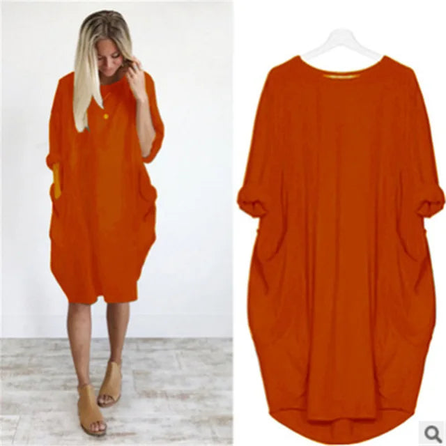 Joanna - Luchtig oversized jurkje