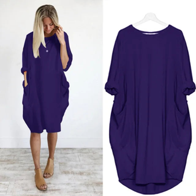 Joanna - Luchtig oversized jurkje