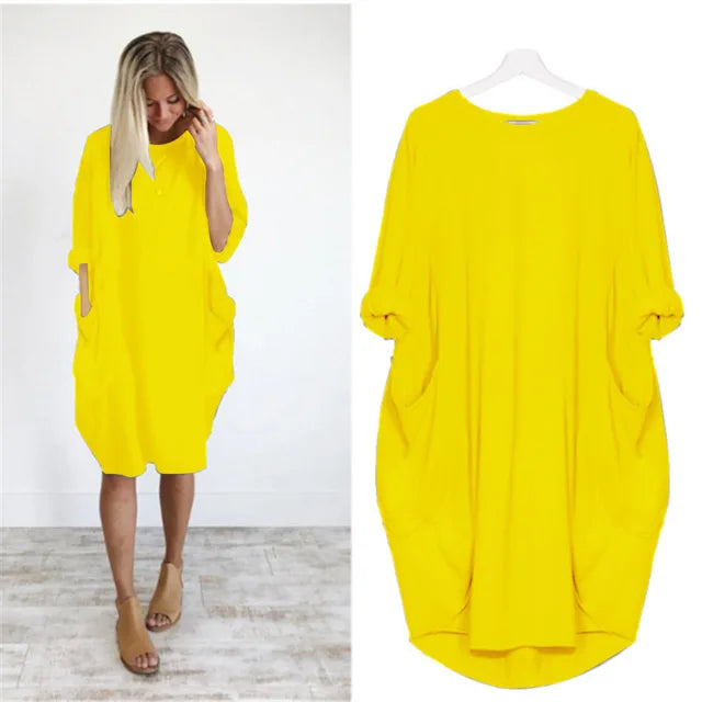 Joanna - Luchtig oversized jurkje