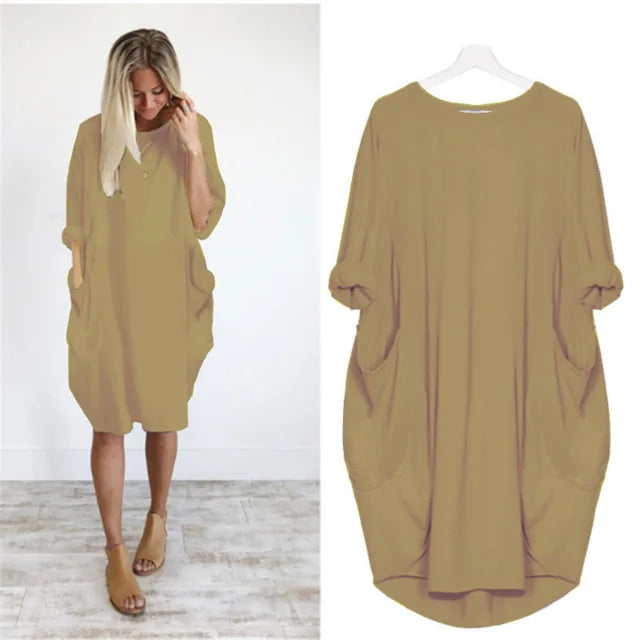 Joanna - Luchtig oversized jurkje