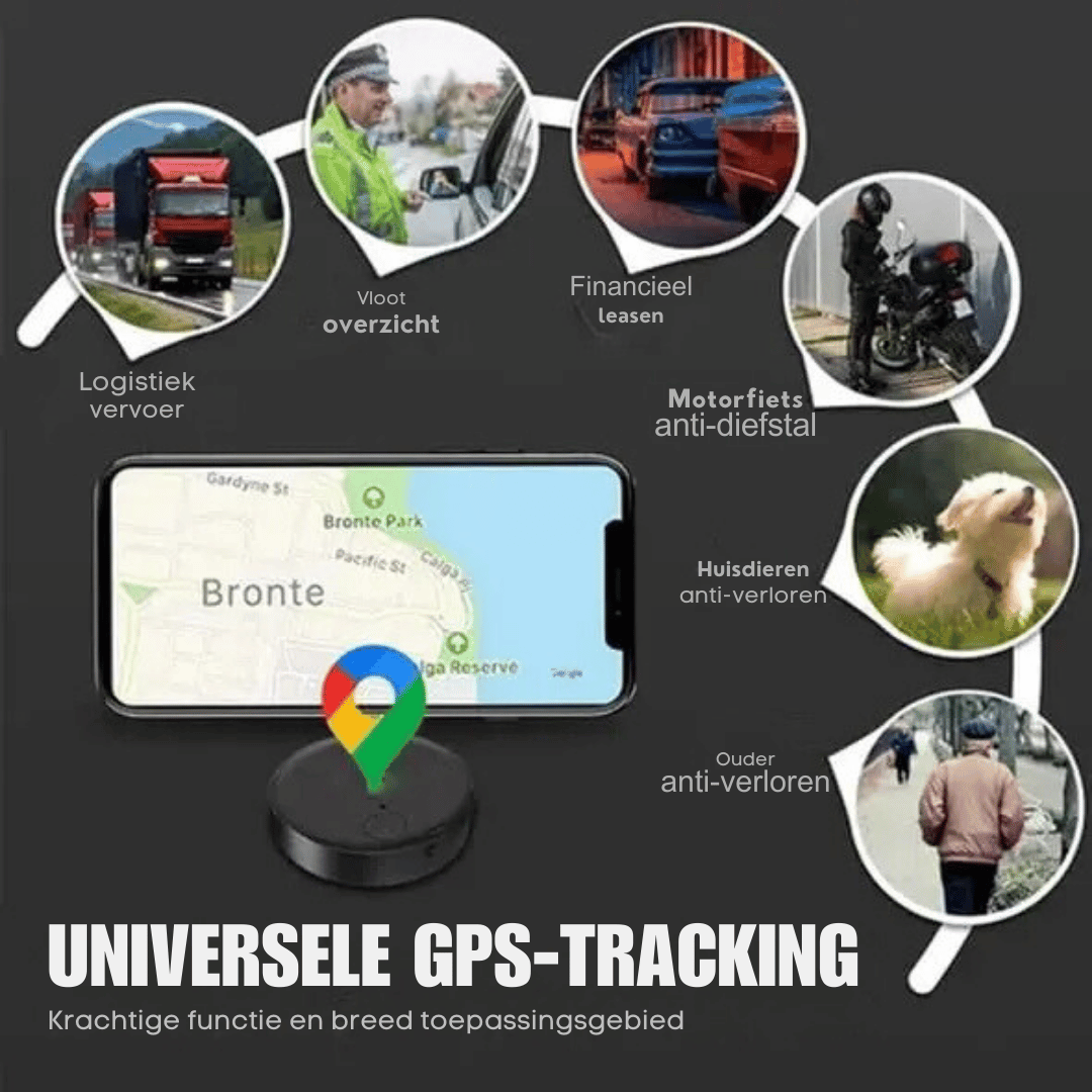 Sandsberg | 3x Mini GPS Tracker - Sterke Auto- en Sleutelszoeker