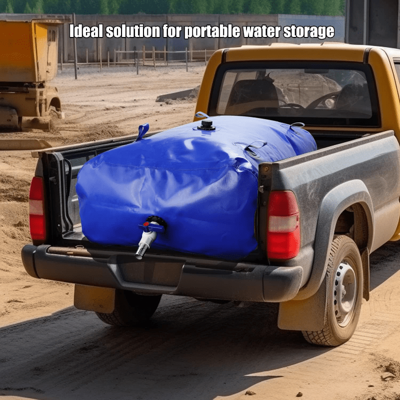 Wateropslagzak met Kraan en Opvouwbaar Ontwerp voor 240–1000 Liter Watervoorraad