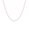 Visconte | Rosé vergulde bolletjesketting Elisa - Ketting Rosé Dames