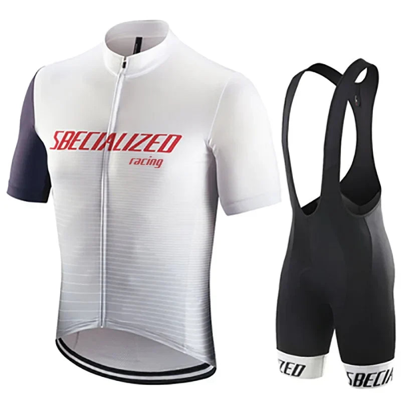 Velonex Heren Fietskleding Set Zomer - Ademende Wielertrui met Bib Shorts - Sneldrogende Wieleroutfit voor Racefiets en Mountainbike