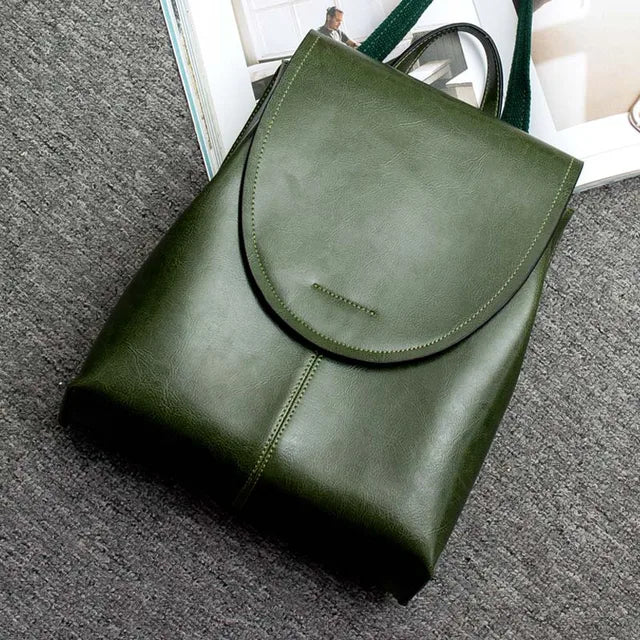 Veala | Trendy Leren Rugzak Voor Vrouwen - Luxe, Veelzijdig & Tijdloos