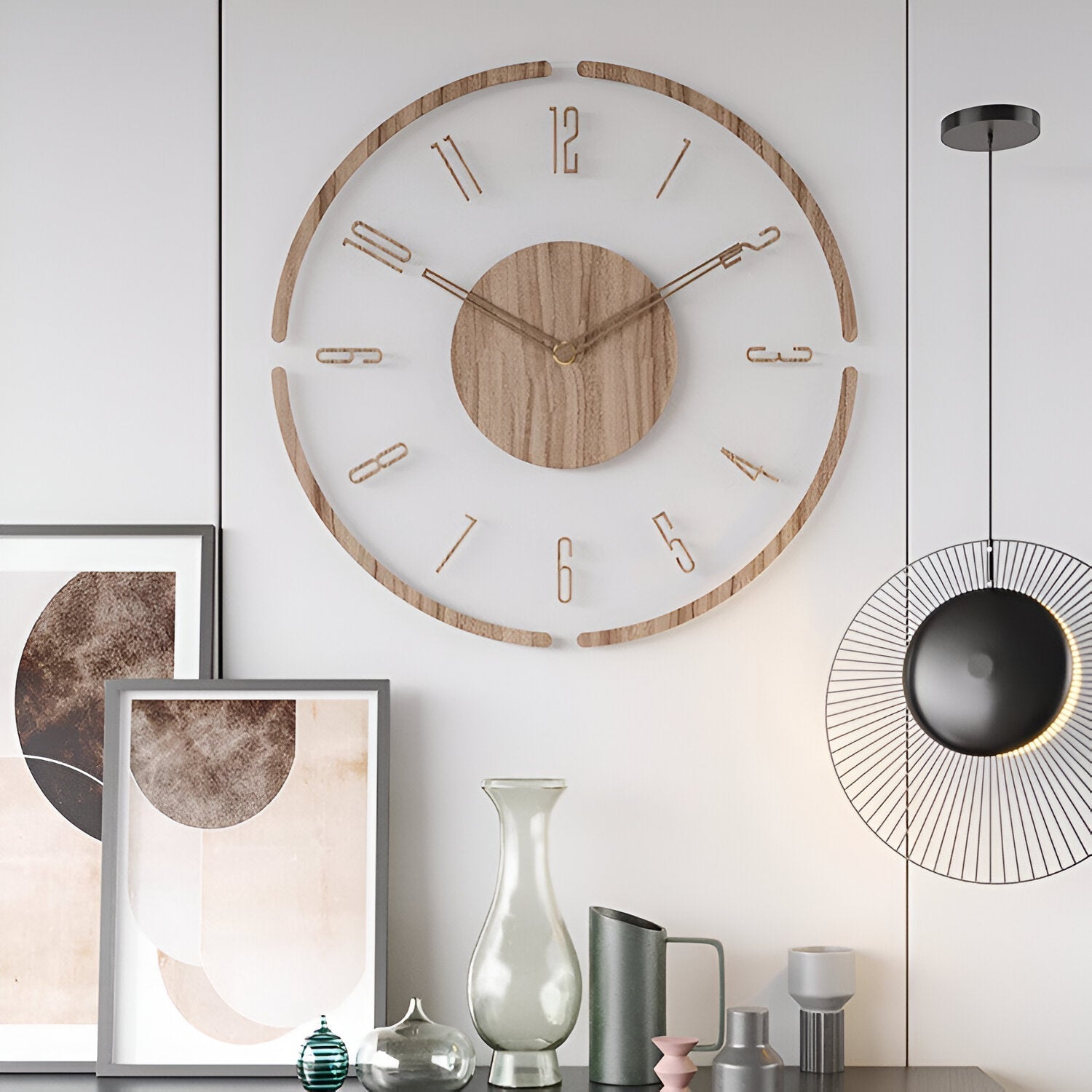 Paillasse | Moderne Wandklok