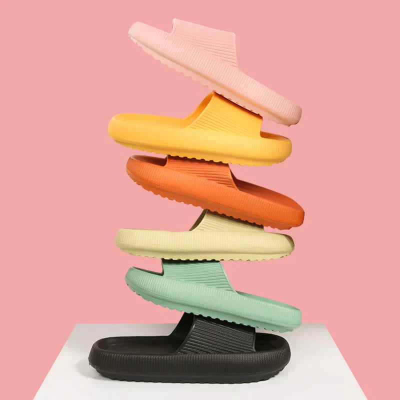 Pillowalk | Marshmallow Slippers Unisex | Ultiem Comfort Slippers met Dikke Zool en Zachte Demping