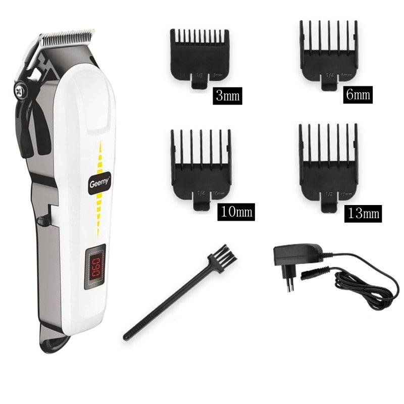 Eenvoudig & snel trimmen | Professionele draadloze tondeuse met scherpe precisie messen | Geschikt voor kapsel, baard, bakkebaarden | Accuduur 4-5 uur | Incl. opzetstukken 3/6/10/13 mm | Minimale snijlengte 0,5 mm