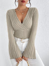 MARIAN | Elegante Knit Top Voor Dames met V-Hals - Zacht, Verfijnd & Modieus