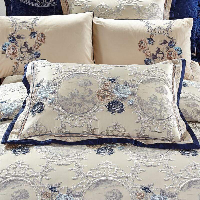 Oriëntaals Jacquard Luxe Beddengoed Set - Egyptisch Katoen | Gedetailleerd Jacquard-design - Elegant en comfortabel