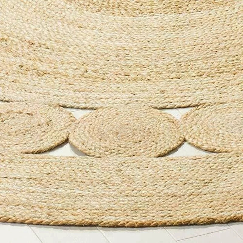JuteNest - Stijlvol Jute Tapijt voor een Duurzaam Wooncomfort in je Huiskamer