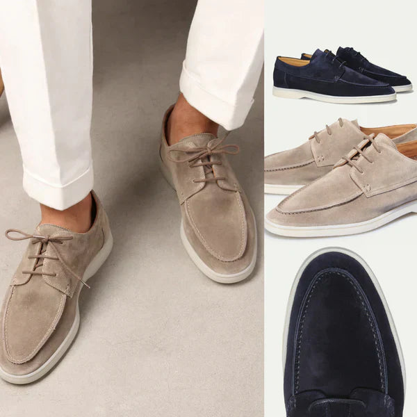 Heren Suède Instappers – Stijlvolle & Comfortabele Schoenen