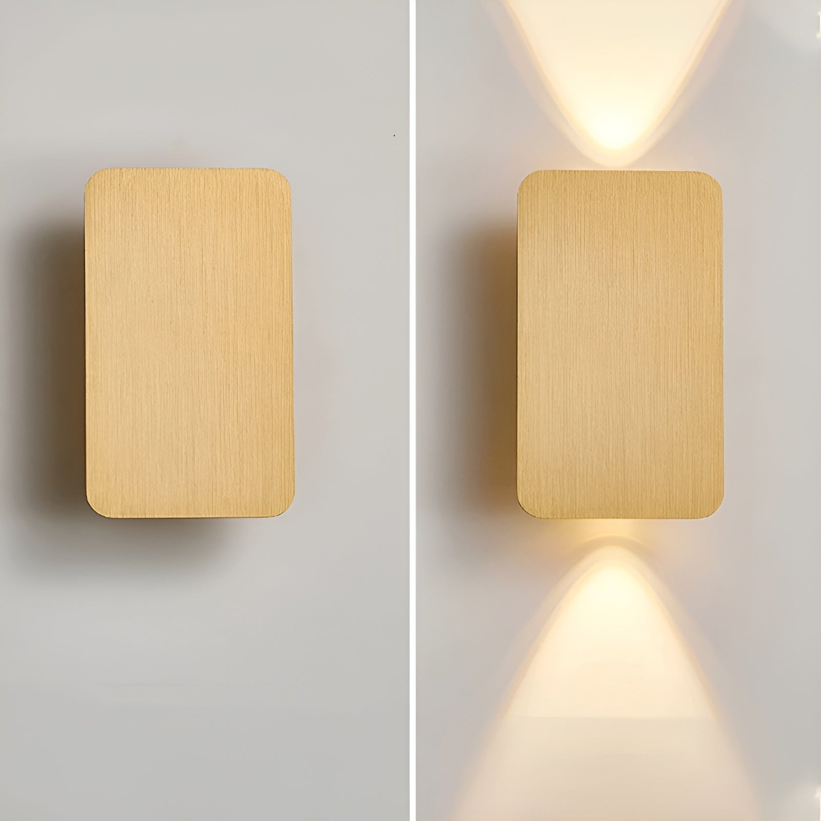 LightNest | Minimalistische Strakke Rechthoekige LED Wandlamp in Compact Formaat