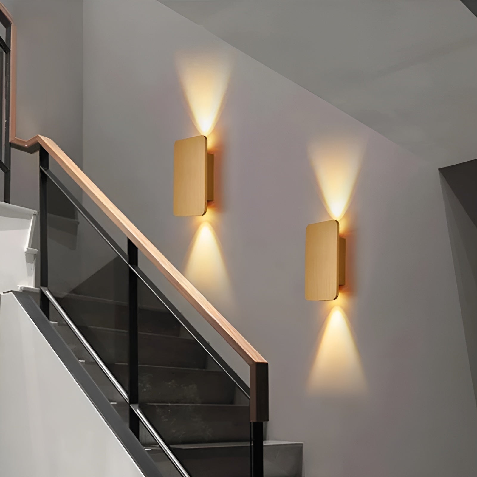 LightNest | Minimalistische Strakke Rechthoekige LED Wandlamp in Compact Formaat
