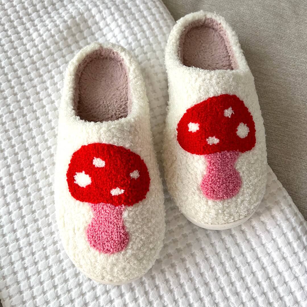 Liefdevolle Hartjes Pantoffels | Wit - Schattig en Comfortabel - Perfect Cadeau voor de Winter