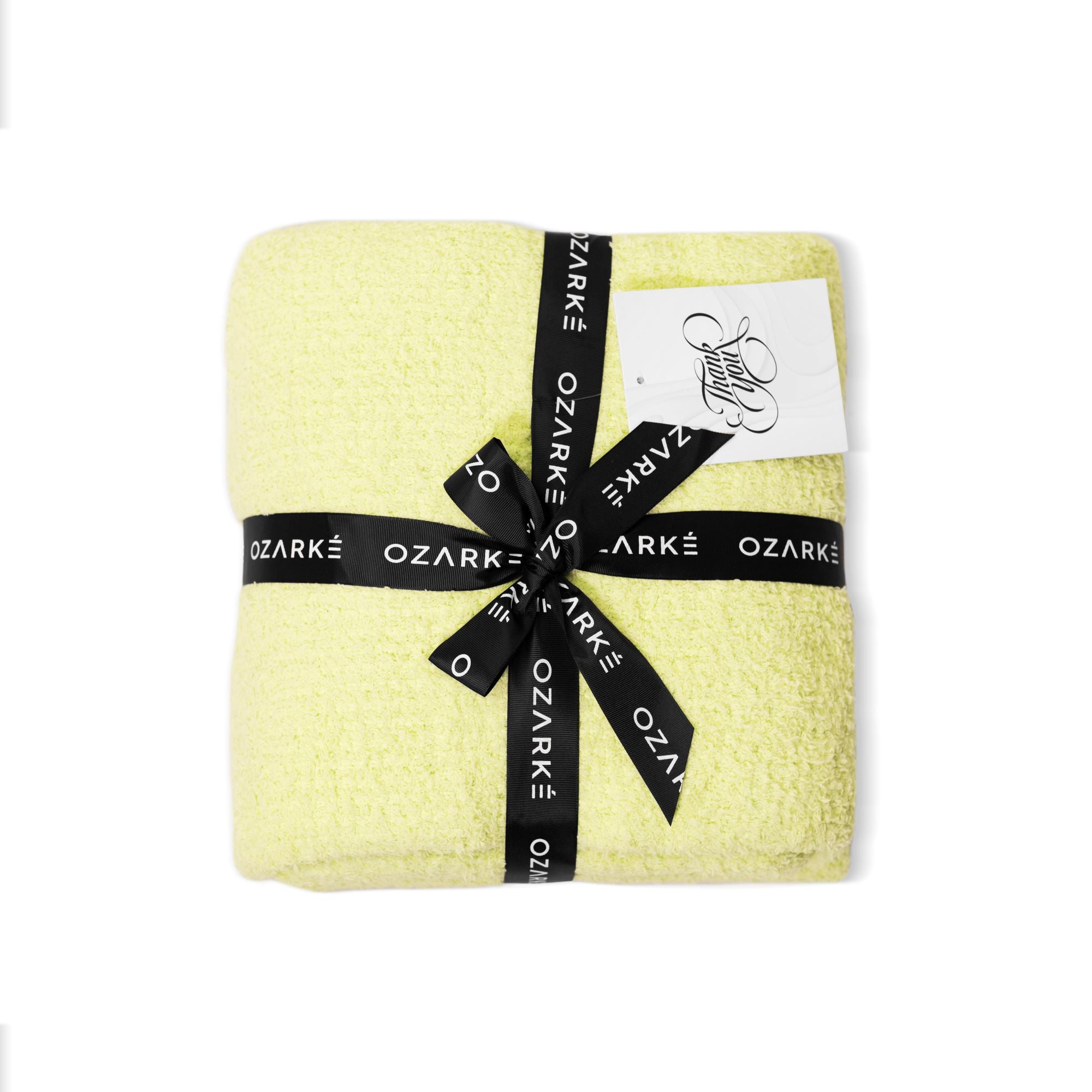Luxurious Ribbed-Edge Throw Blanket -Comfortabel en Stijlvol Dekentje