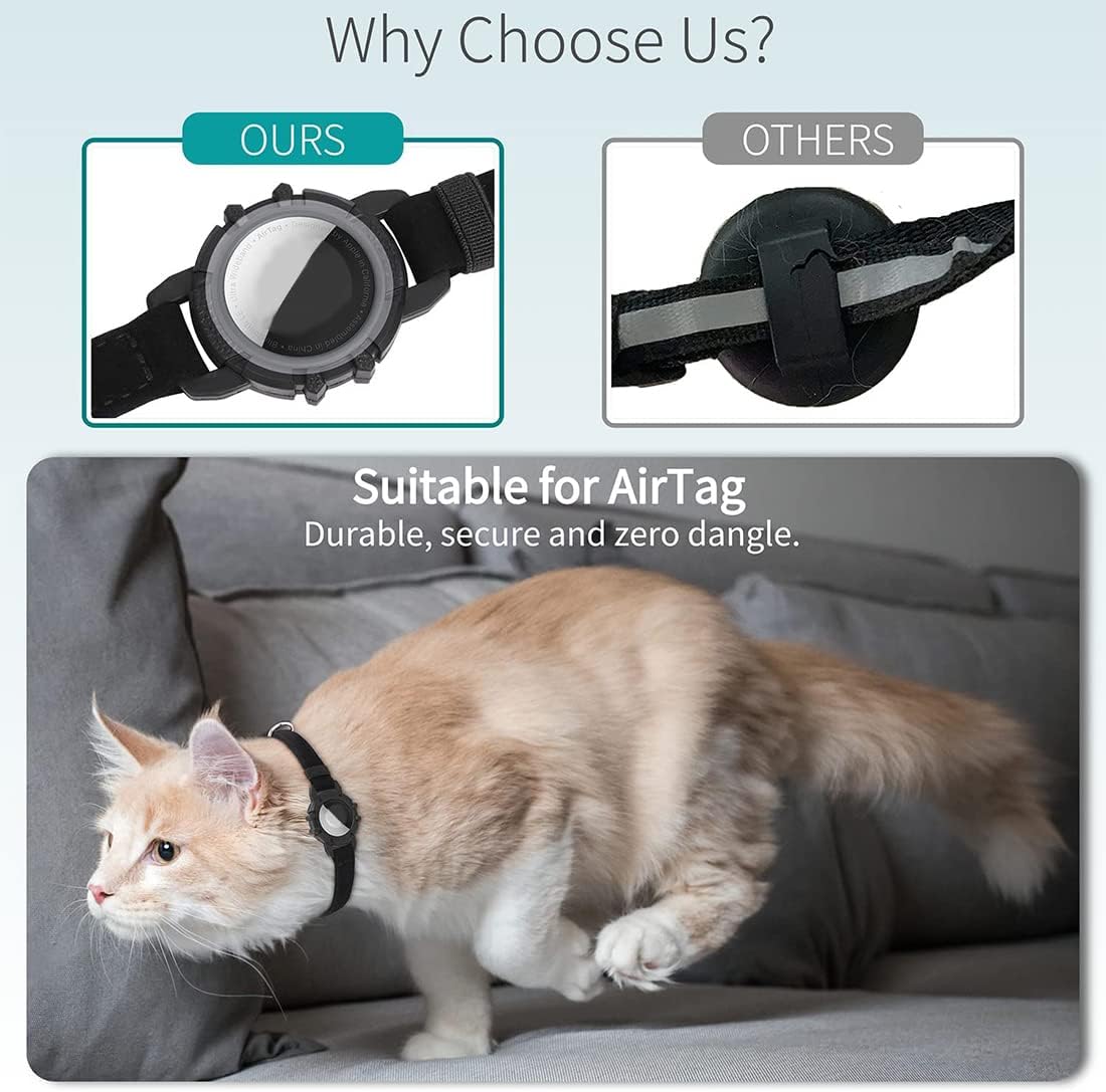 CATGUARD – GPS Halsband voor Katten met Reflecterend Design