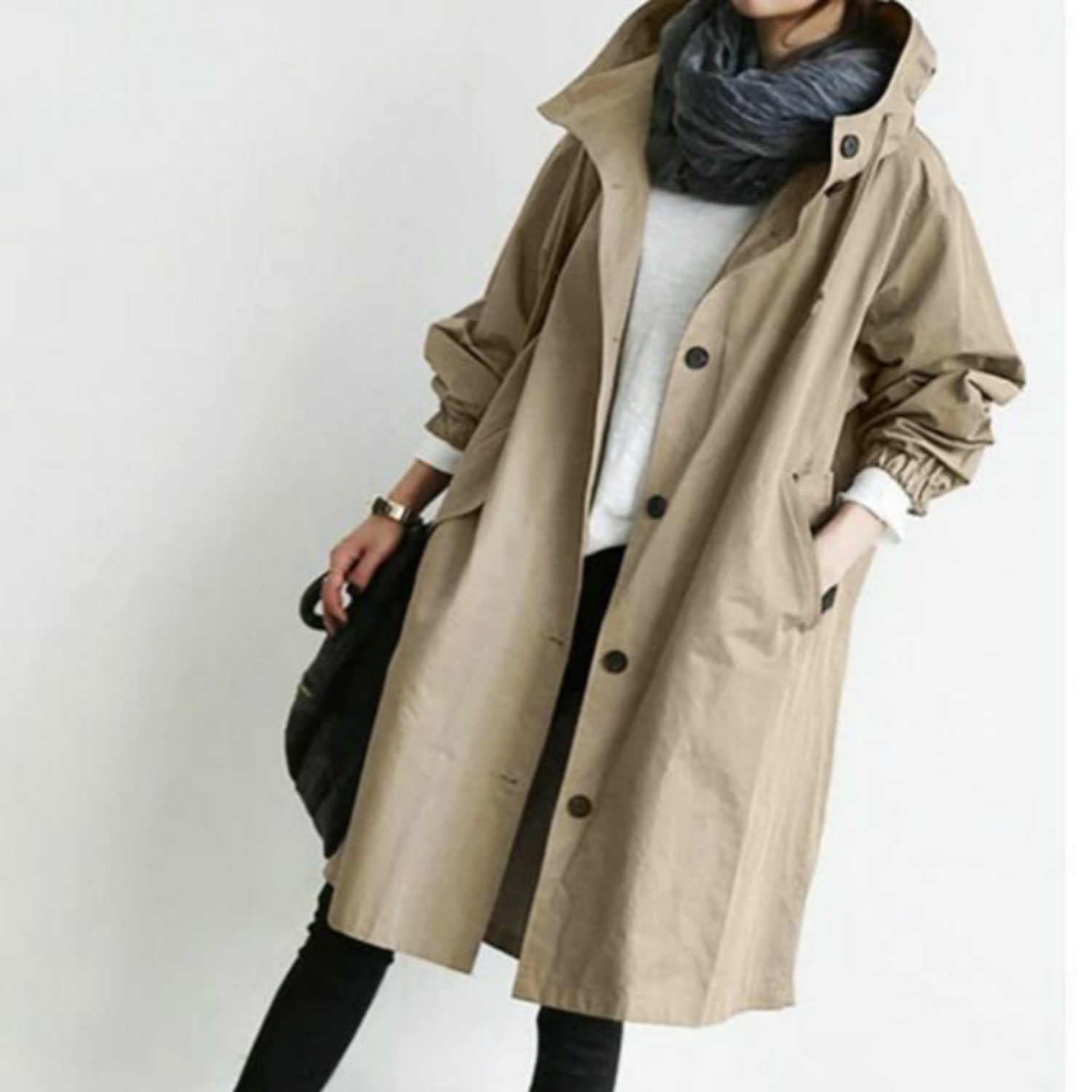 Dames Jas - Trenchcoat - Ideal voor alle seizoenen