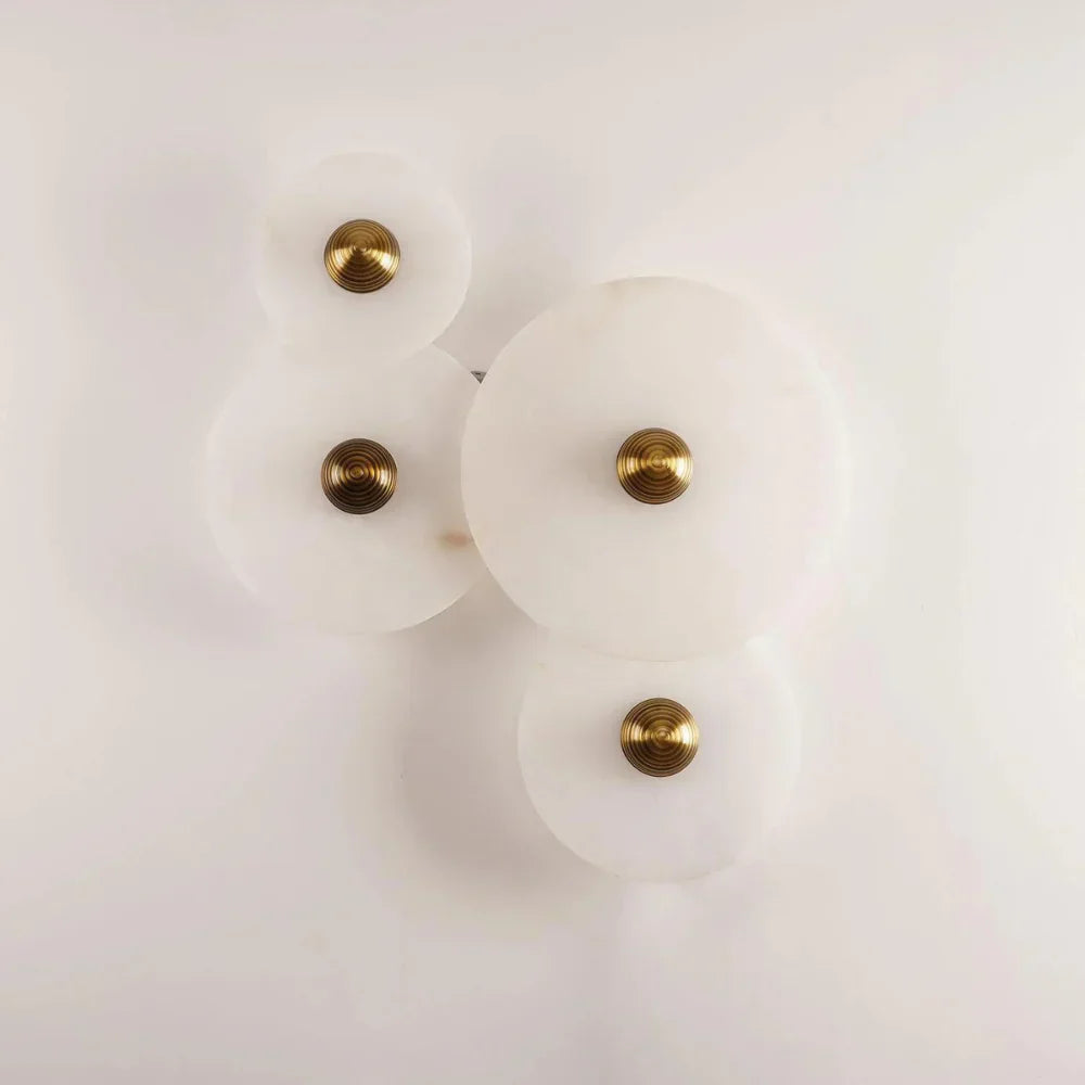 Alabaster Wandlamp – Minimalistische Luxe Verlichting | Sfeervolle Wanddecoratie
