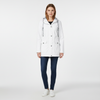 Noora Damesjas met Capuchon - Lichte Overgangsjas met Gestreepte Voering en Steekzakken - Casual Herfstjas voor Dames in 10 Kleuren