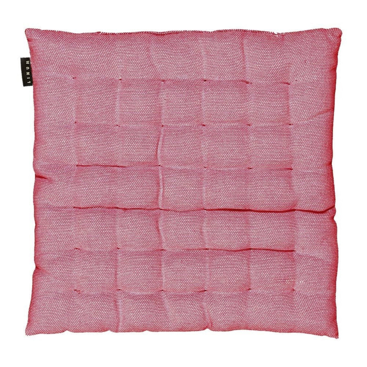 Sella Gewatteerd Stoelkussen 40 x 40 cm - Zacht Zitkussen met Gestikte Vierkanten en 3 cm Vulling - Voor Eetkamerstoel, Keukenstoel en Bank