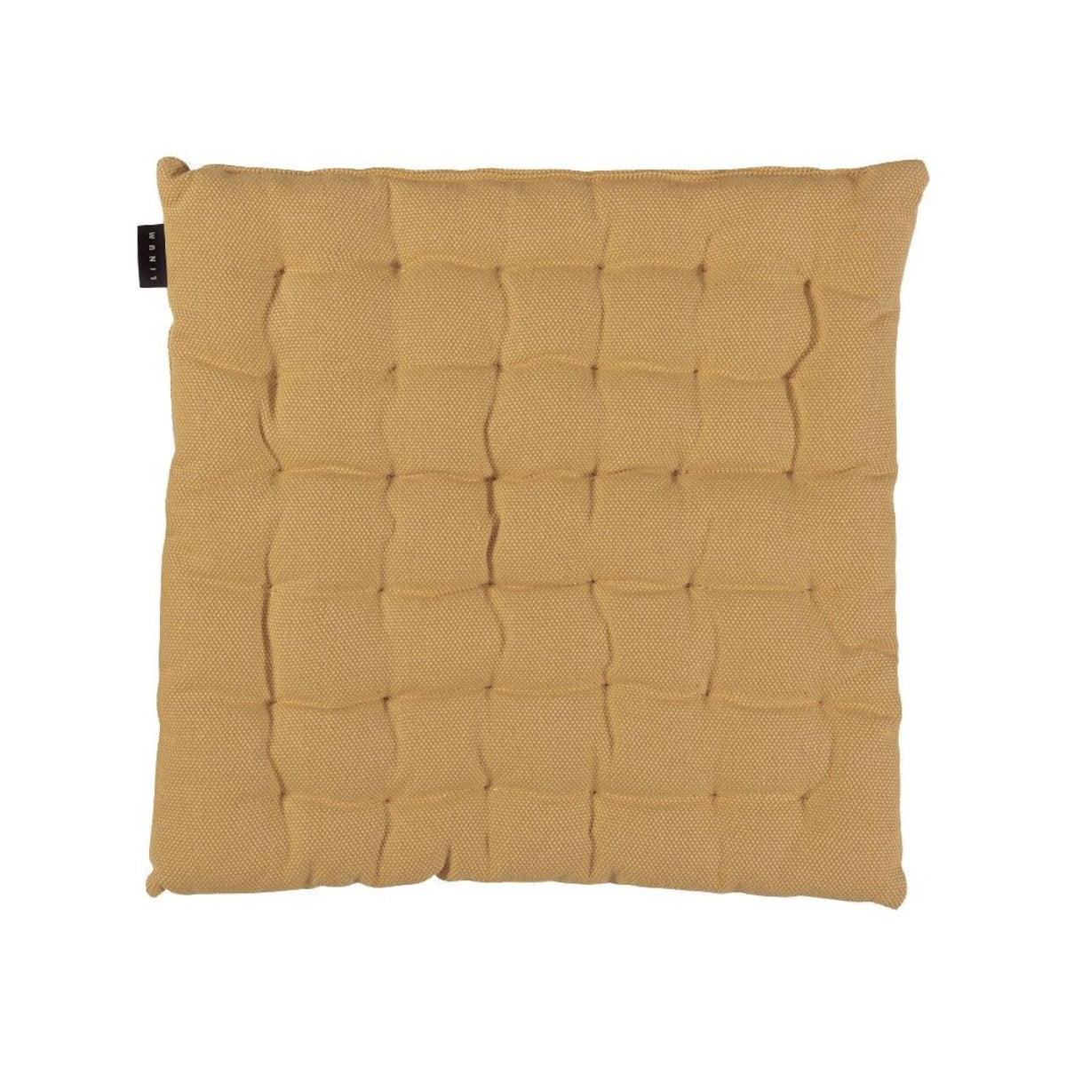 Sella Gewatteerd Stoelkussen 40 x 40 cm - Zacht Zitkussen met Gestikte Vierkanten en 3 cm Vulling - Voor Eetkamerstoel, Keukenstoel en Bank
