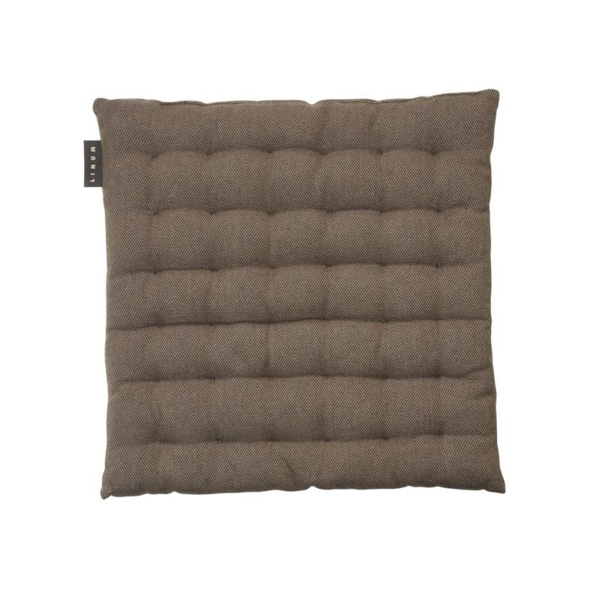 Sella Gewatteerd Stoelkussen 40 x 40 cm - Zacht Zitkussen met Gestikte Vierkanten en 3 cm Vulling - Voor Eetkamerstoel, Keukenstoel en Bank