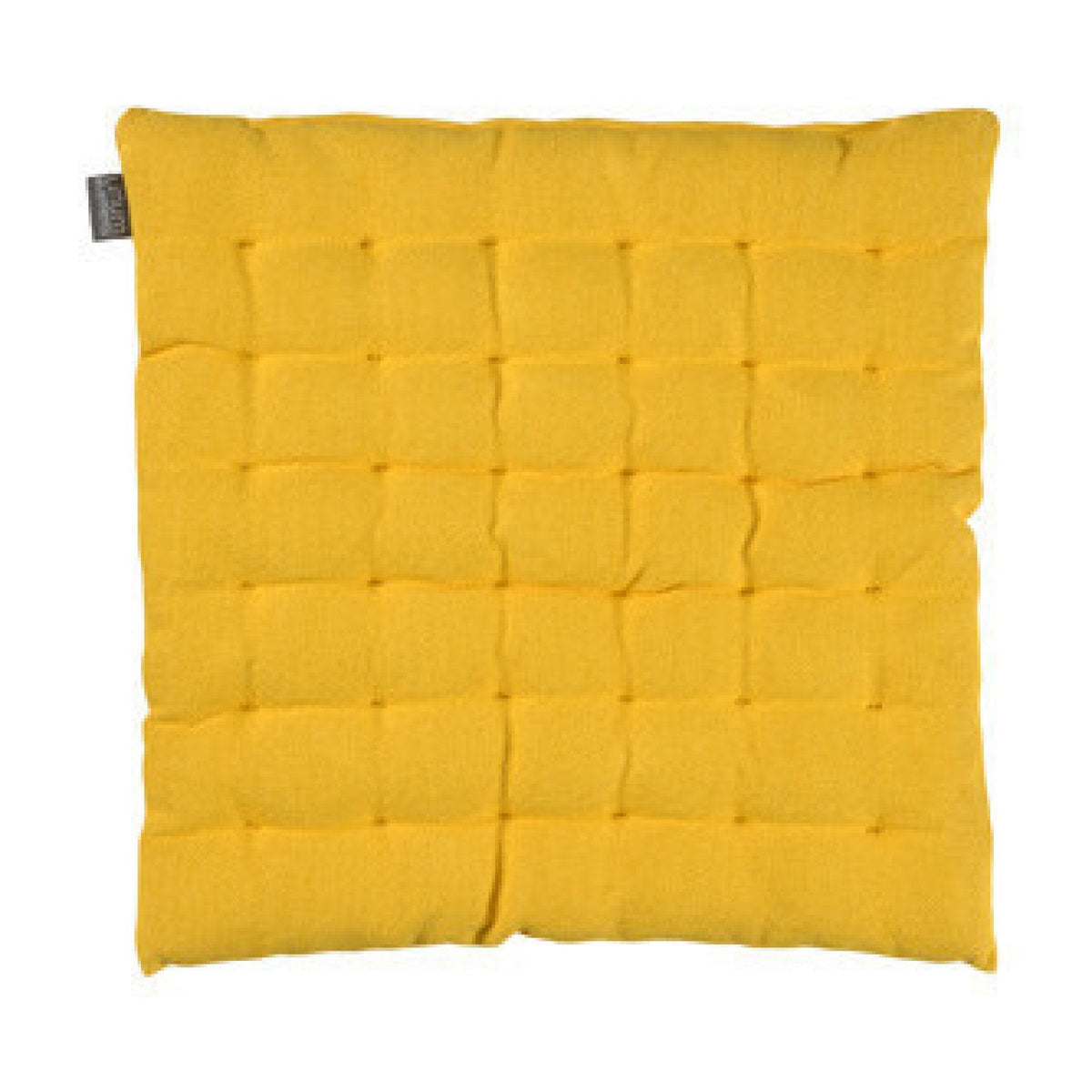Sella Gewatteerd Stoelkussen 40 x 40 cm - Zacht Zitkussen met Gestikte Vierkanten en 3 cm Vulling - Voor Eetkamerstoel, Keukenstoel en Bank