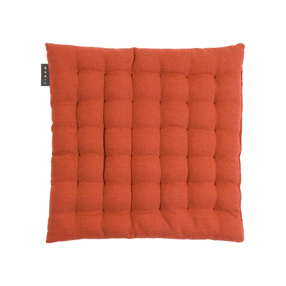 Sella Gewatteerd Stoelkussen 40 x 40 cm - Zacht Zitkussen met Gestikte Vierkanten en 3 cm Vulling - Voor Eetkamerstoel, Keukenstoel en Bank