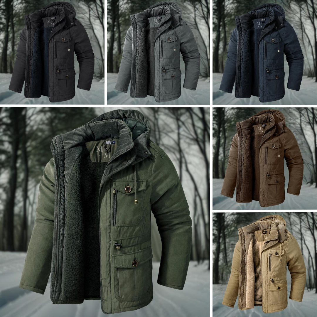 Chic Sherpa Hooded Jacket – Luxe Warmte voor de Winter