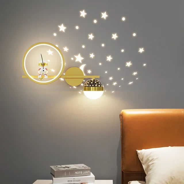 KinderLicht | Stijlvolle Wandlamp voor Kinderkamer