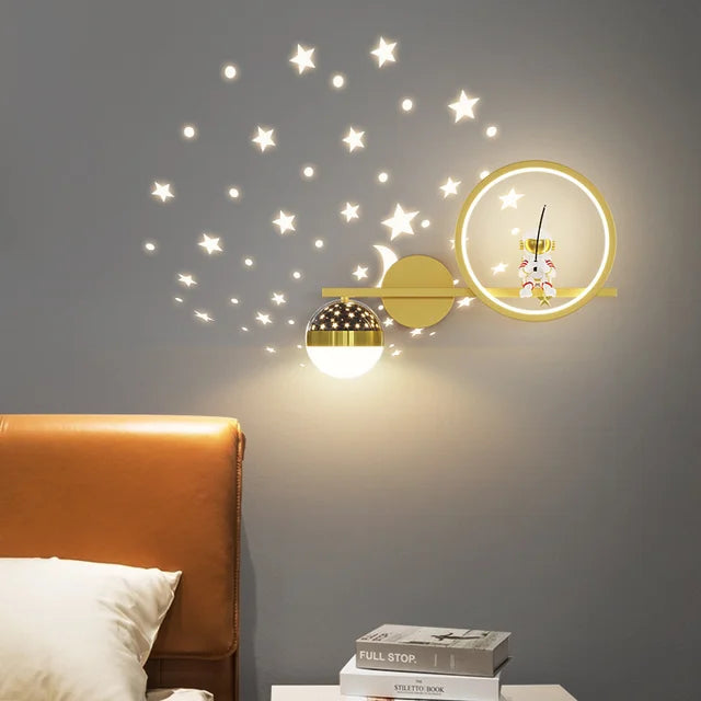 KinderLicht | Stijlvolle Wandlamp voor Kinderkamer