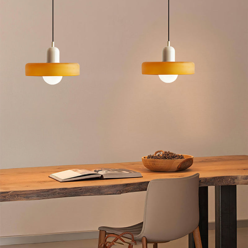 Bauhaus Hanglamp – Gekleurd Glas Stijlvol Design