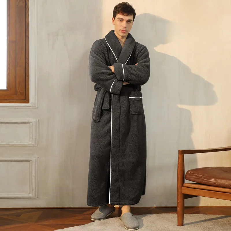 Calmora Badjas met Ceintuur voor Dames en Heren - Zachte Ochtendjas met Sjaalkraag en Lange Mouwen - Warme Kamerjas in 9 Kleuren, Maat S tot 2XL