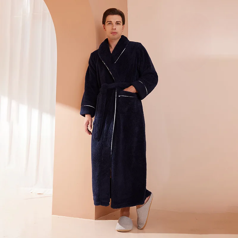 Calmora Badjas met Ceintuur voor Dames en Heren - Zachte Ochtendjas met Sjaalkraag en Lange Mouwen - Warme Kamerjas in 9 Kleuren, Maat S tot 2XL