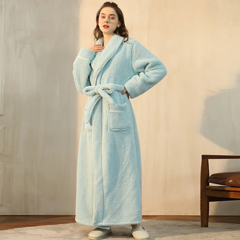 Calmora Badjas met Ceintuur voor Dames en Heren - Zachte Ochtendjas met Sjaalkraag en Lange Mouwen - Warme Kamerjas in 9 Kleuren, Maat S tot 2XL