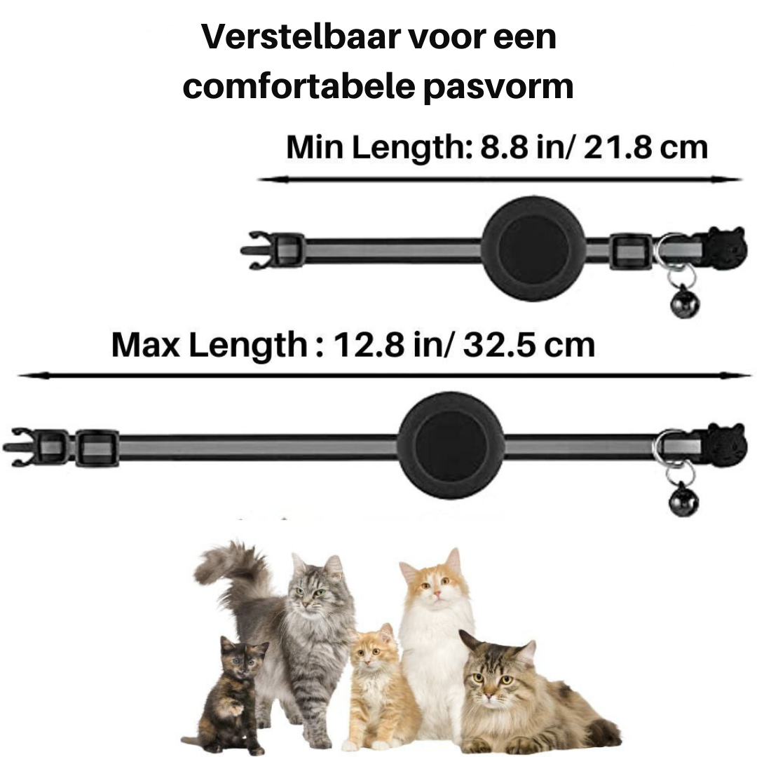 FindPet - Veilige Kattenhalsband voor GPS Tracker