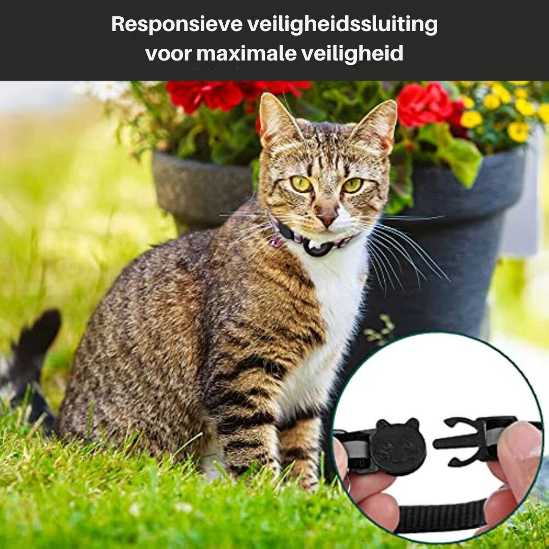 FindPet - Veilige Kattenhalsband voor GPS Tracker