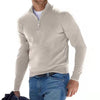 Merino Pullover Heren – V-Hals Met Rits, Warm & Stijlvol