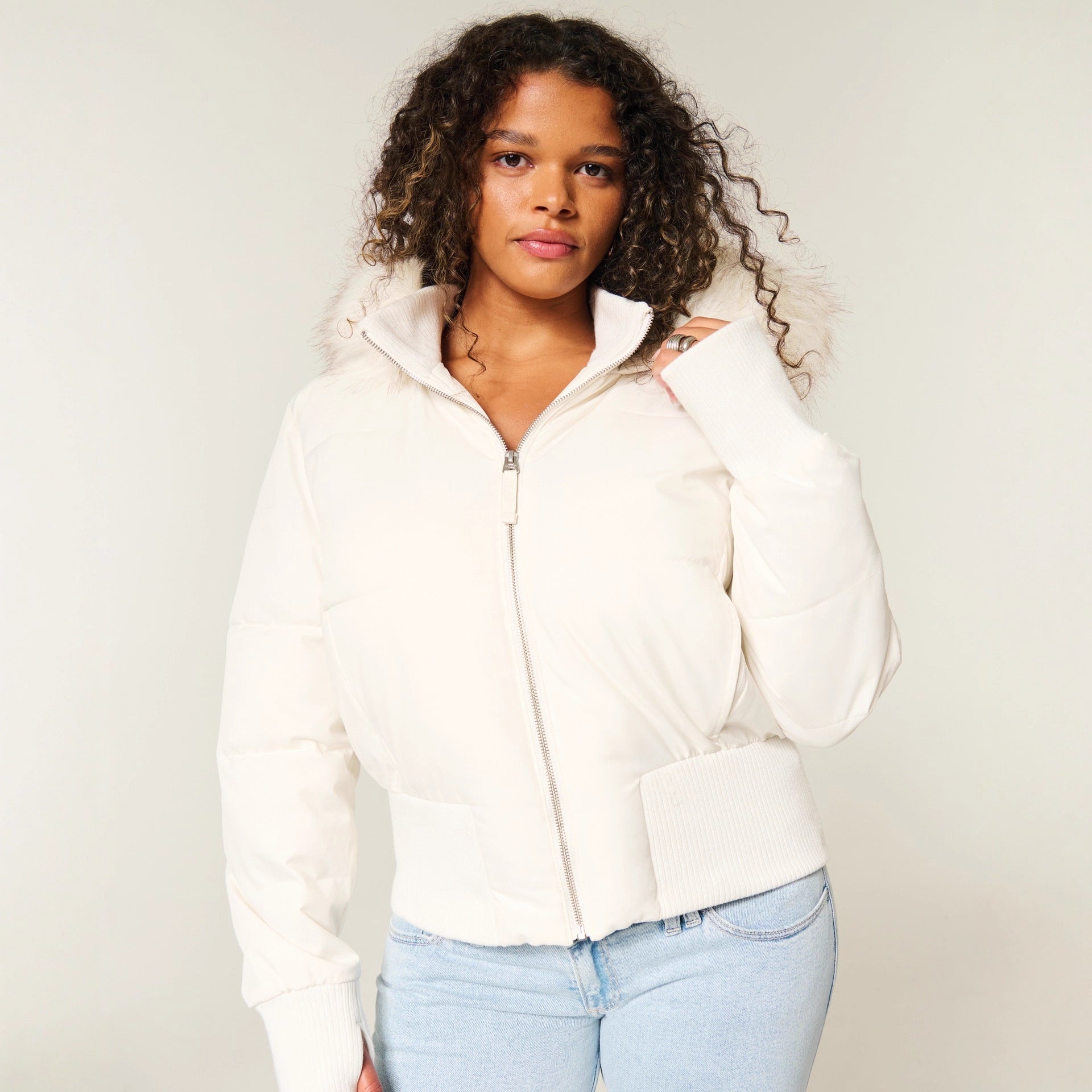 Nora | Gewatteerde warme en elegante winterjas