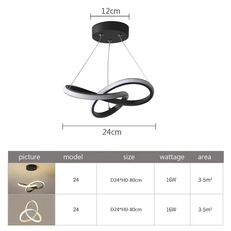 LumiWave - Moderne LED Plafondlamp