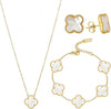 Capri | White Clover Jewelry Set