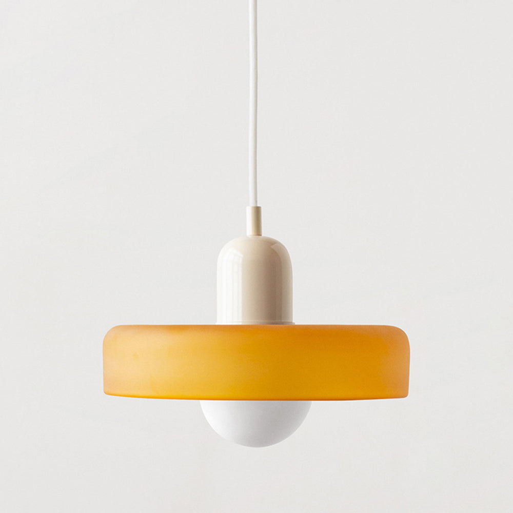 Bauhaus Hanglamp – Gekleurd Glas Stijlvol Design