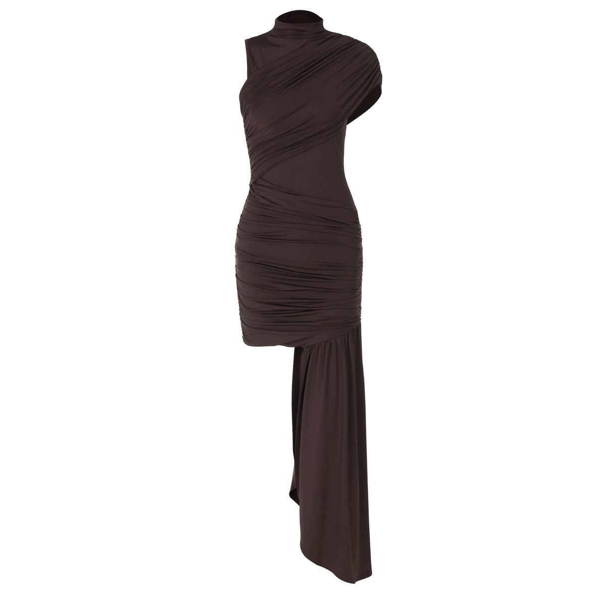 ELARA | Gedrapeerde Jurk - Luxueus, Verfijnd & Comfortabel