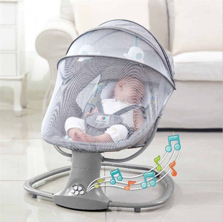MINIMO | Multifunctionele Elektrische Babyschommelstoel voor Pasgeborenen