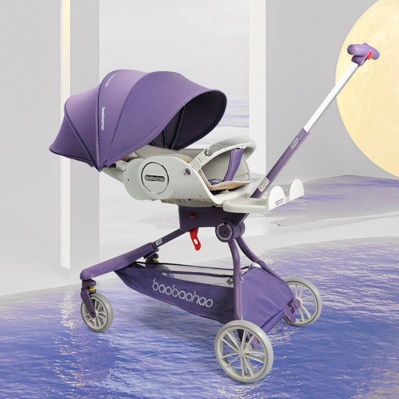 BooBoohoo | V9 Lichtgewicht Kinderwagen met Hoog Zicht en Opvouwbaar - 0-3 Jaar