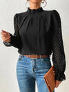 High-Neck Blouse voor vrouwen - Visconte